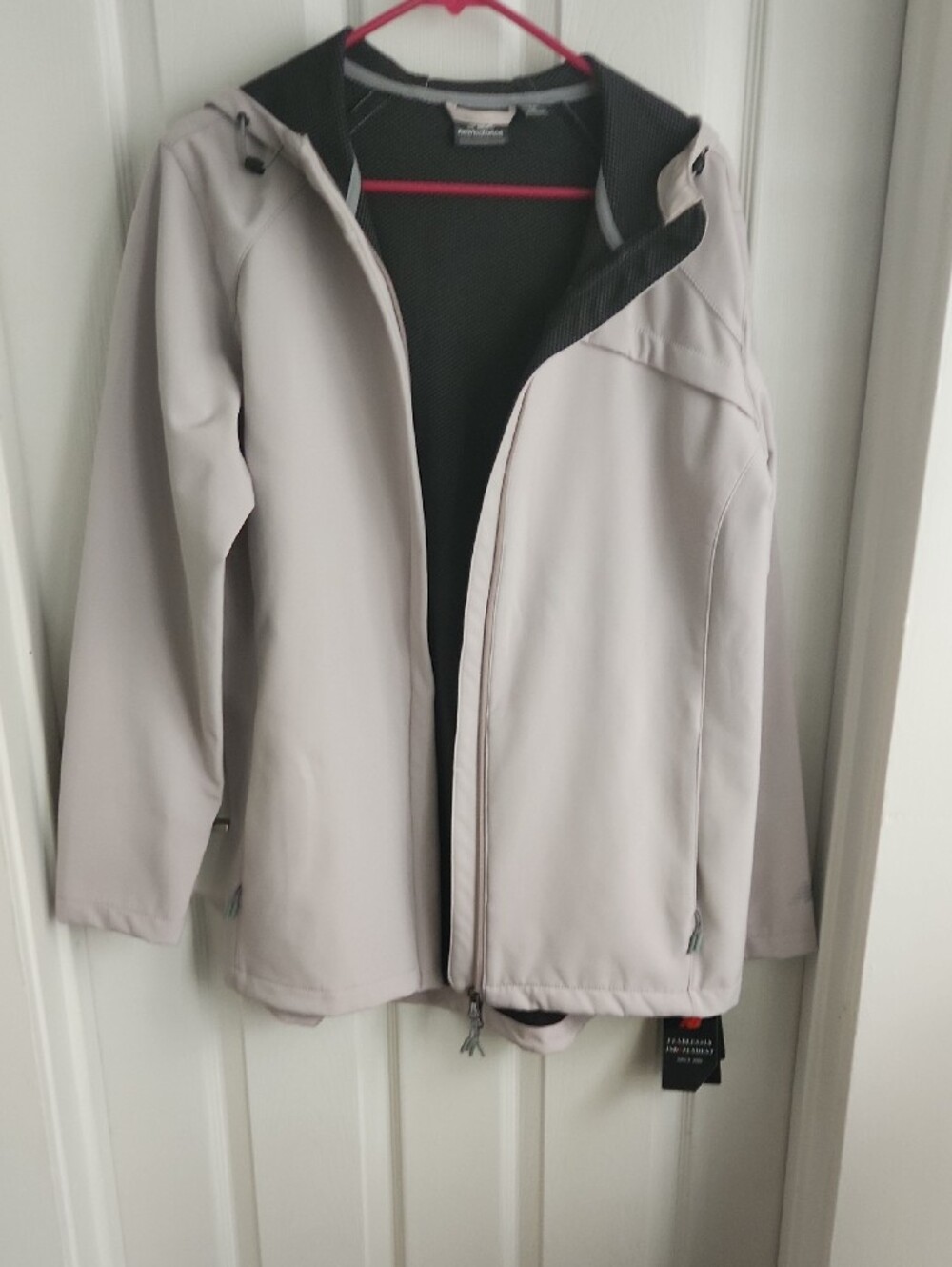New Balance Light Lilac Hooded Softshell Jacket